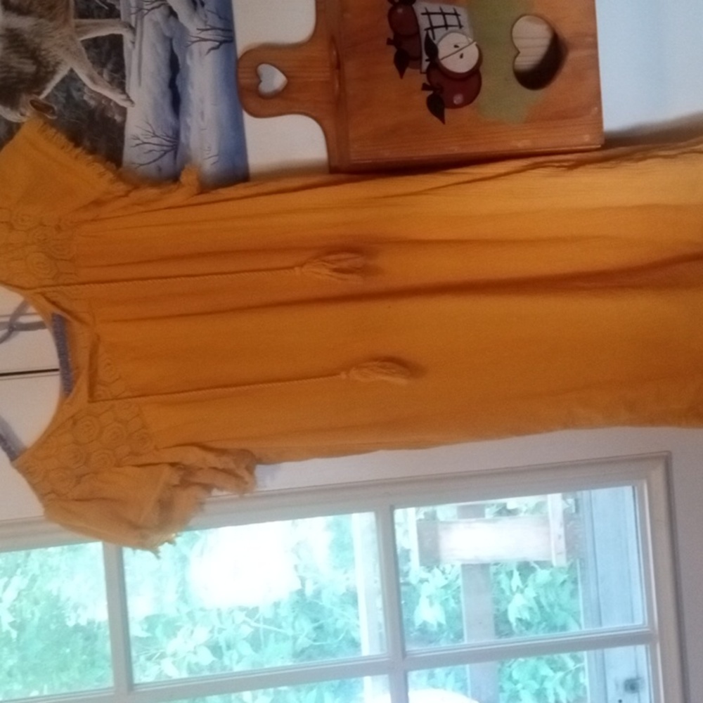Gold True Craft Dress